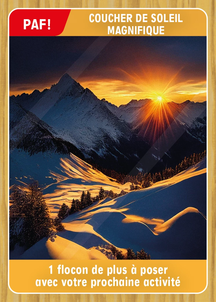 Coucher de soleil magnifique