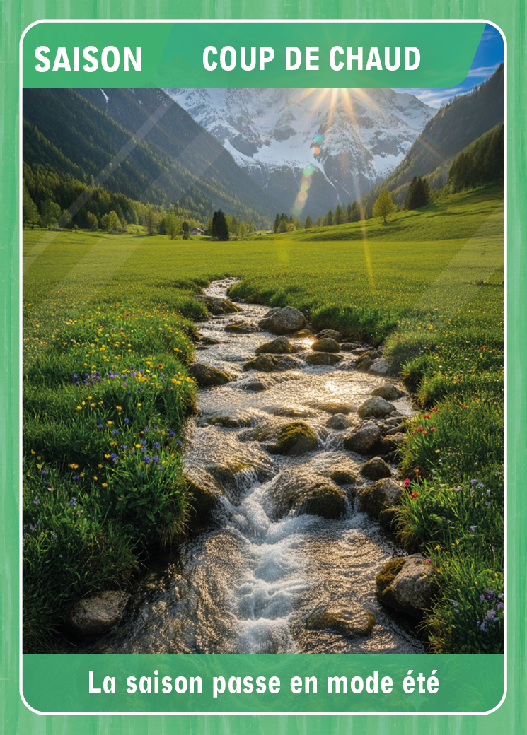 Carte Coup de chaud