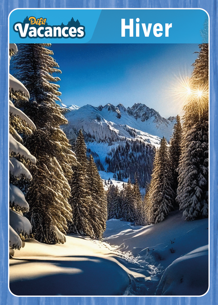 Carte Saison indicateur - Face Hiver
